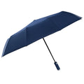 Guarda chuva dobrável automático de 10 ossos com luzes LED, portátil, ultravioleta, muito resistente